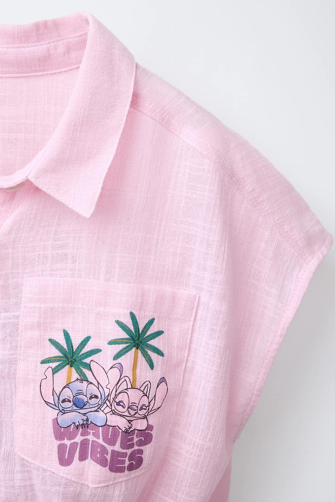 LILO & STITCH © DISNEY TIE-FRONT SHIRT