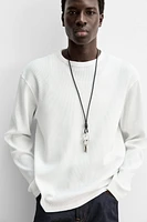 WAFFLE WEAVE T-SHIRT
