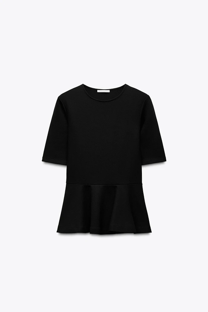 PEPLUM TOP