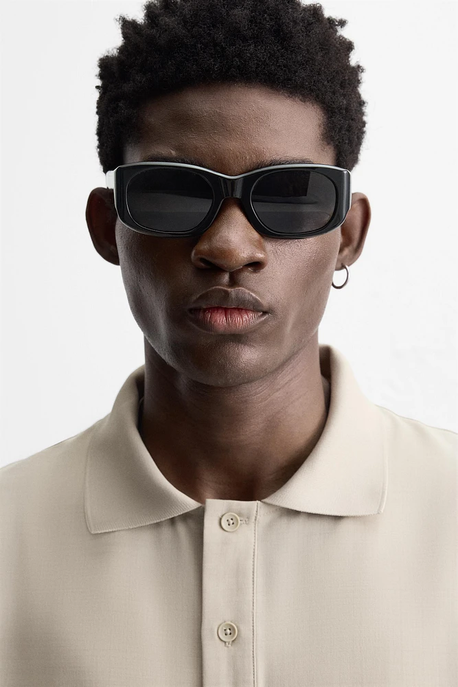 FLOWY POLO SHIRT