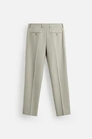 PANTALON DE COSTUME STRUCTURÉ