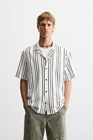 FLOWY STRIPED SHIRT