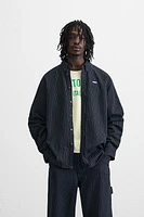 RELAXED FIT STRIPED SHIRT