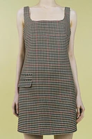 PLAID MINI DRESS ZW COLLECTION