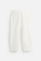 PANTALON COUPE DÉCONTRACTÉE À PLIS