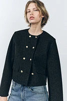 CLOTH BUTTON JACKET