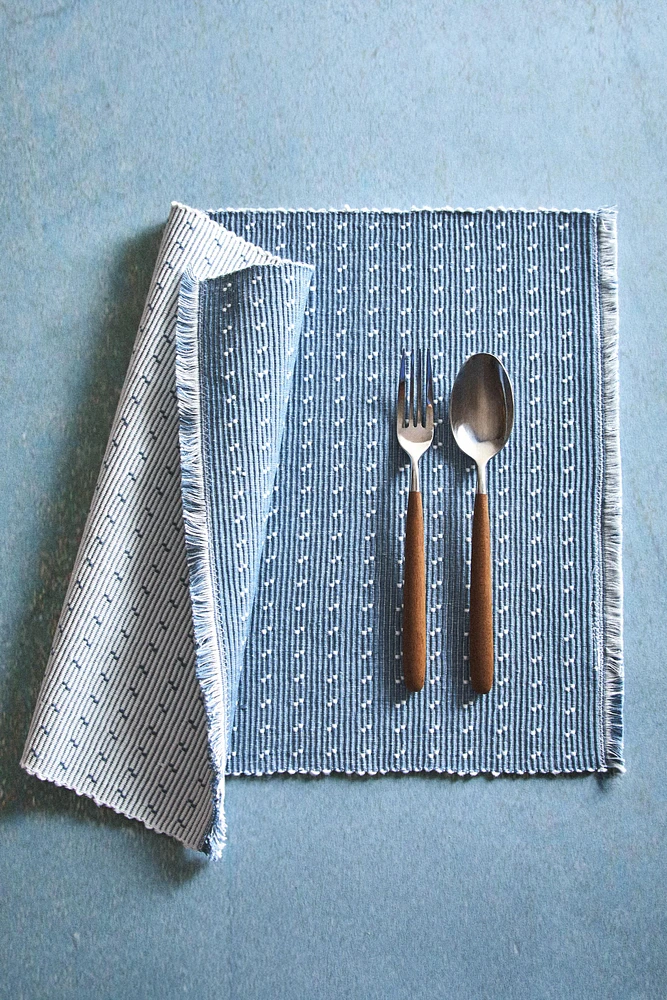 SET DE TABLE CANNETILLE POINTS