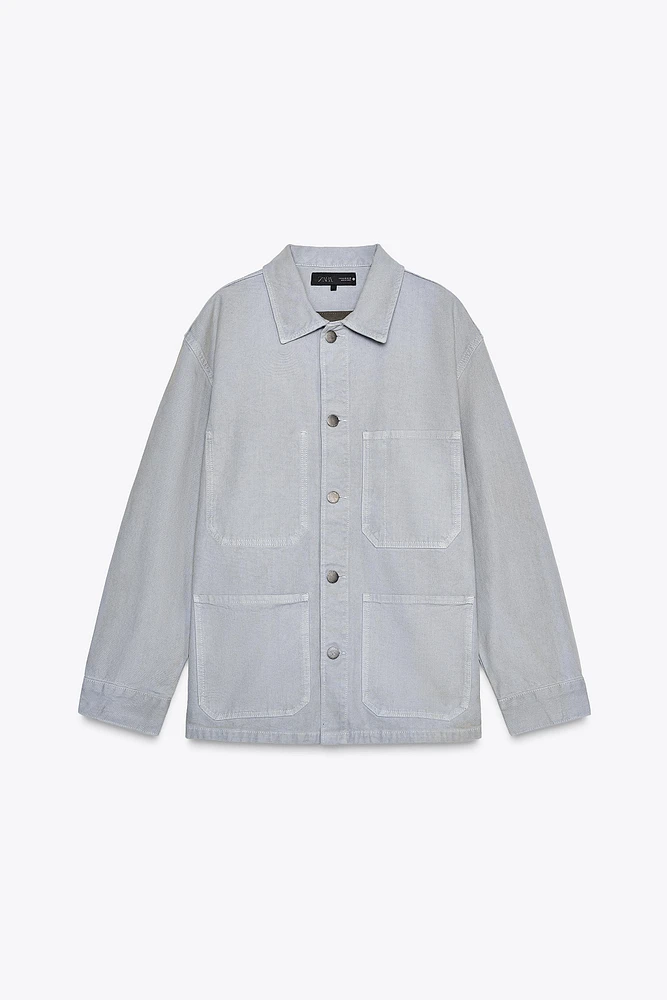 SURCHEMISE À POCHES COLLECTION ZARA WOMAN