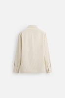 STRIPED OVERSHIRT