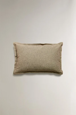 HOUSSE DE COUSSIN UNIE COTON