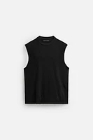 KNITTED TANK TOP