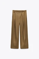 ASYMMETRIC FRONT PANTS