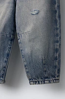 RIPPED BAGGY JEANS