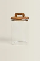 MEDIUM-SIZED WIDE STORAGE JAR