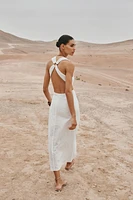 ROBE MIDI BRODÉE