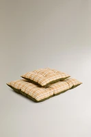 SURMATELAS CARREAUX ANIMAL DE COMPAGNIE