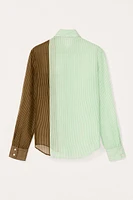 CHEMISE COLOR BLOCK RAYURES LIMITED EDITION