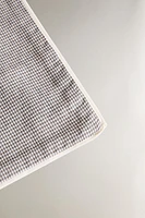 ENSEMBLE DE LINGE DE LIT MINI-LIT BÉBÉ CARRÉS