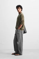 LIGHTWEIGHT 100% LINEN SWEATER