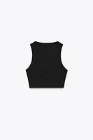 POLYAMIDE CROP TOP