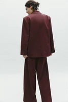 OVERSIZED DOUBLE BREASTED BLAZER