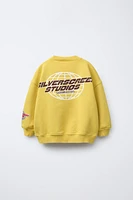 PATCH PRINT SWEATSHIRT