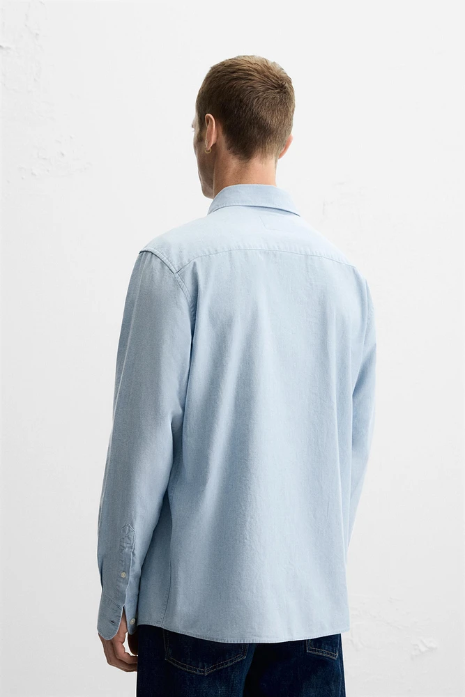CHEMISE STRUCTURÉE CHAMBRAY