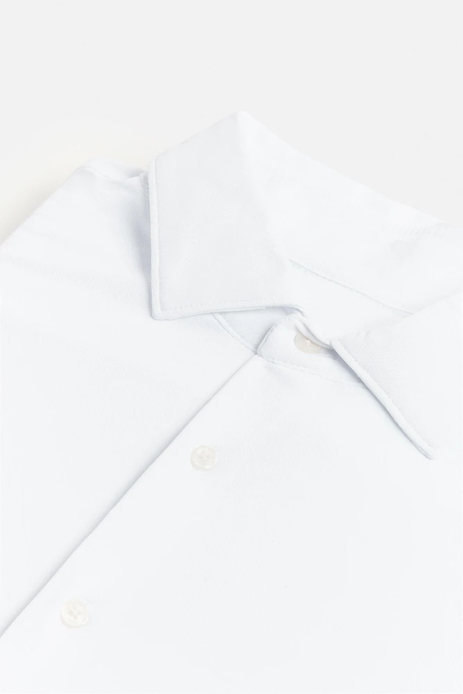 CHEMISE ÉLASTIQUE TEXTURÉE