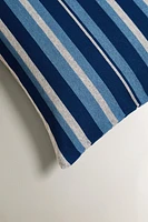 STRIPED THROW PILLOW COVER