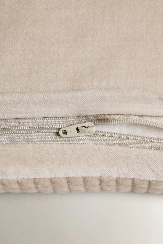 MINI SQUARE VELVET PILLOW SHAM FOR QUILT