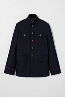 BLAZER CONTRASTE LAINE BOBBY GILLESPIE X ZARA