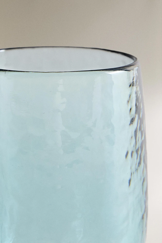 VERRE ACRYLIQUE MARTELÉ
