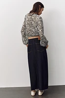 SWISS DOT PRINT SHIRT