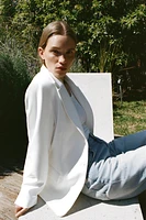 FITTED WAIST BLAZER