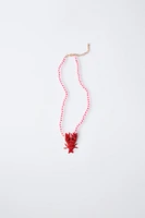 COLLIER FANTAISIE LANGOUSTE
