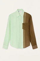 CHEMISE COLOR BLOCK RAYURES LIMITED EDITION