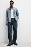STRAIGHT FIT CHINO JEANS