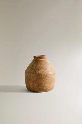 SMALL METAL VASE