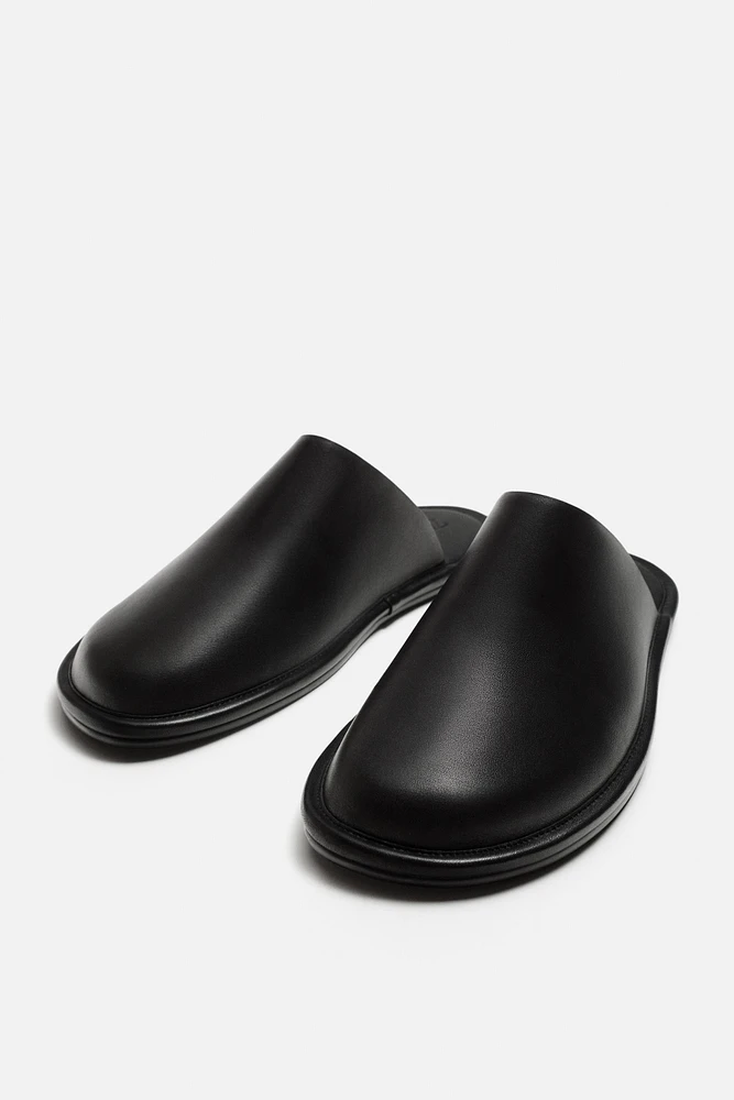SABOTS EN CUIR LIMITED EDITION