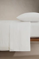 DRAP PLAT BRODÉ