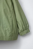 HOODED WATER REPELLENT RAINCOAT