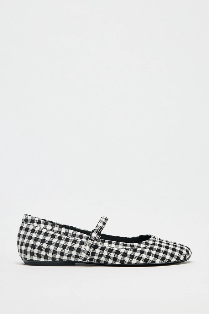 PLAID MARY JANE