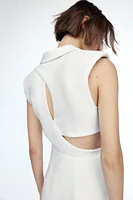 CUT OUT BUCKLE MINI DRESS