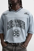 T-SHIRT STRUCTURÉ VARSITY