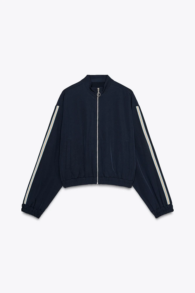 VESTE À BANDE LATÉRALE