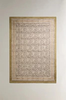 BLOCK PRINT COTTON AREA RUG