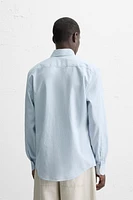 CHEMISE À TEXTURE AVEC RAYURES
