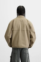 RELAXED FIT POCKET JACKET