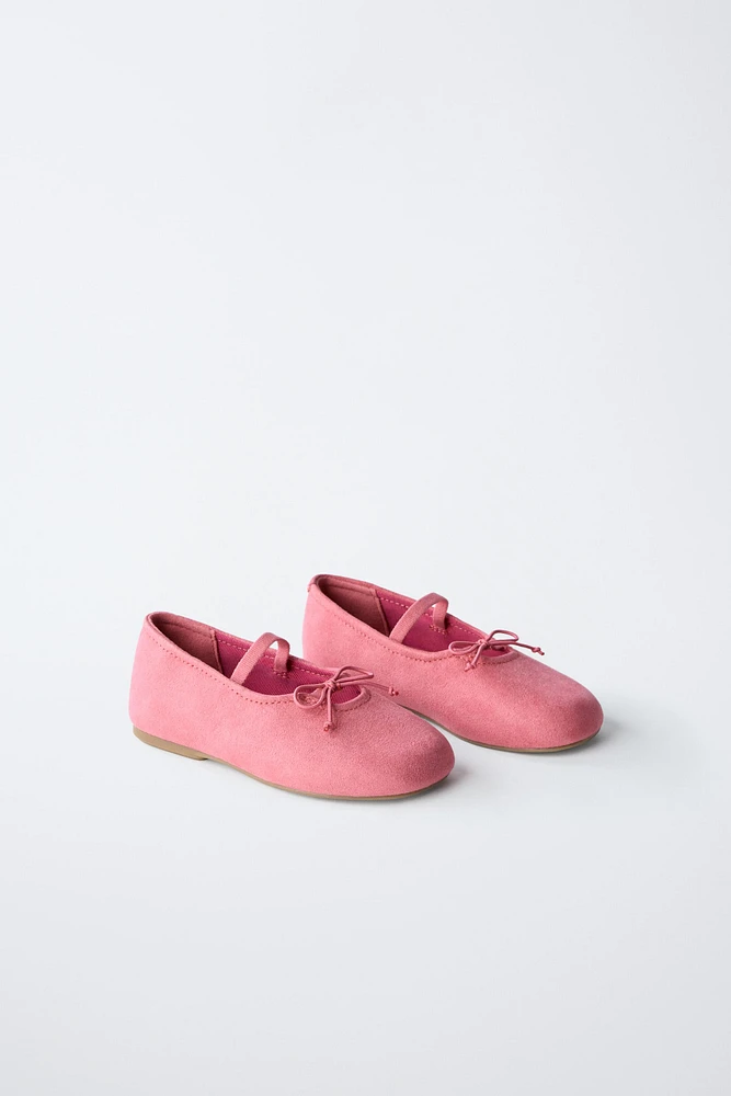 BOW BALLET FLATS