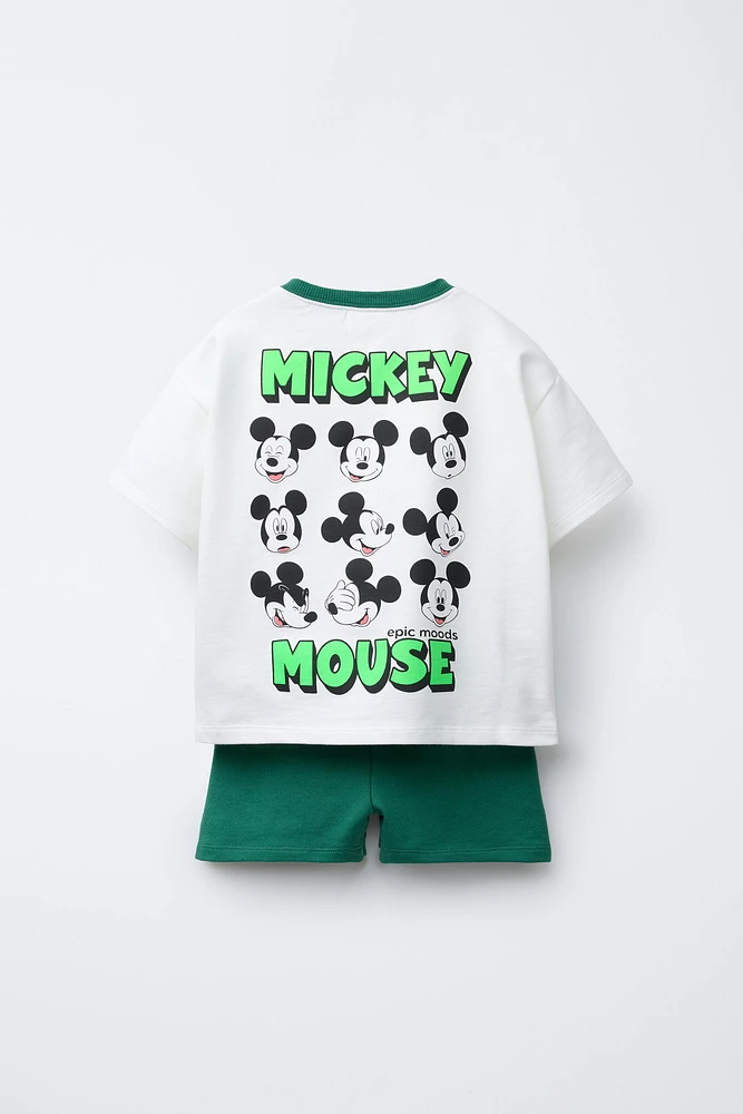 MICKEY MOUSE © DISNEY T-SHIRT AND SHORTS SET